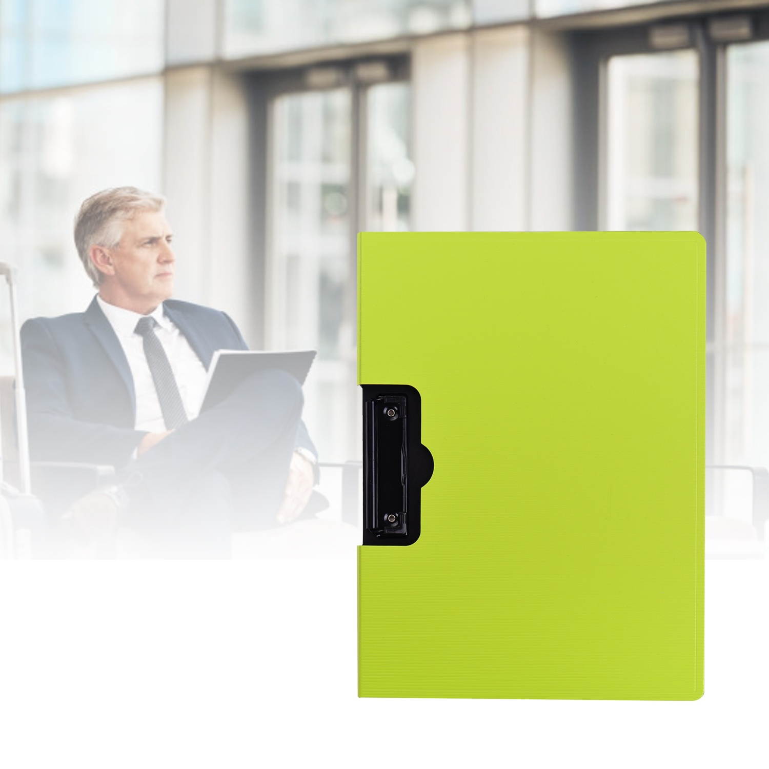 A4 Letter Size Clipboard Colorful File Cover Folder Document Organizer Storage Writing Pad Stationery for School Office Business Meeting