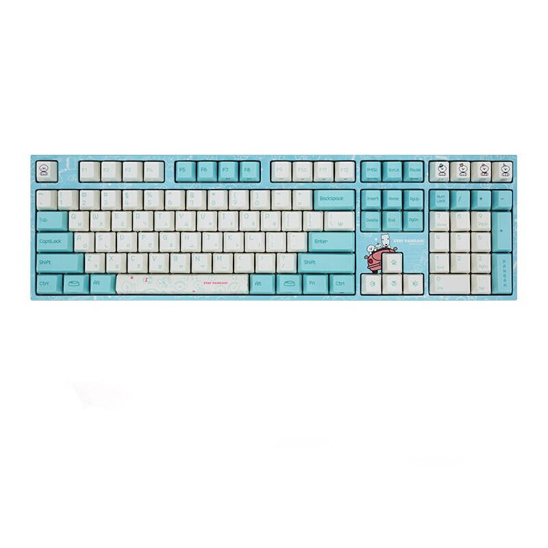 Varmilo VA108M Stay Pangah Theme Keyboard Wired Cherry MX Speed Silver Switch Mechanical Keyboard PBT Key Cap