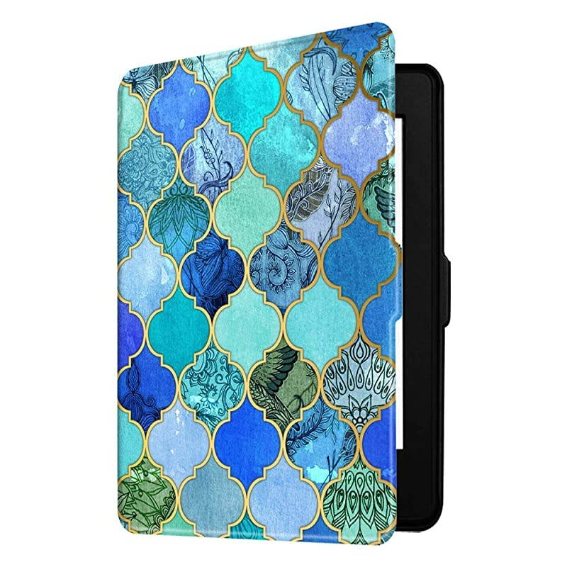 Slimshell Case for Kindle Paperwhite - Fits All Paperwhite Generations Prior to 2018 (Not Fit All-New Paperwhite 10th Gen), Cool Jade
