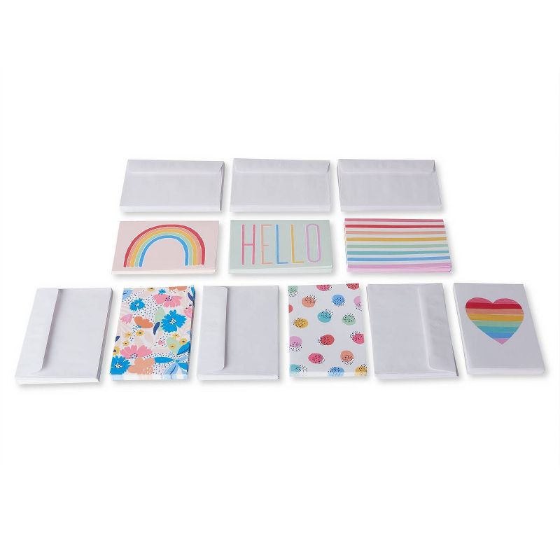 48ct Blanks Greeting Card Bundle With White Envelopes