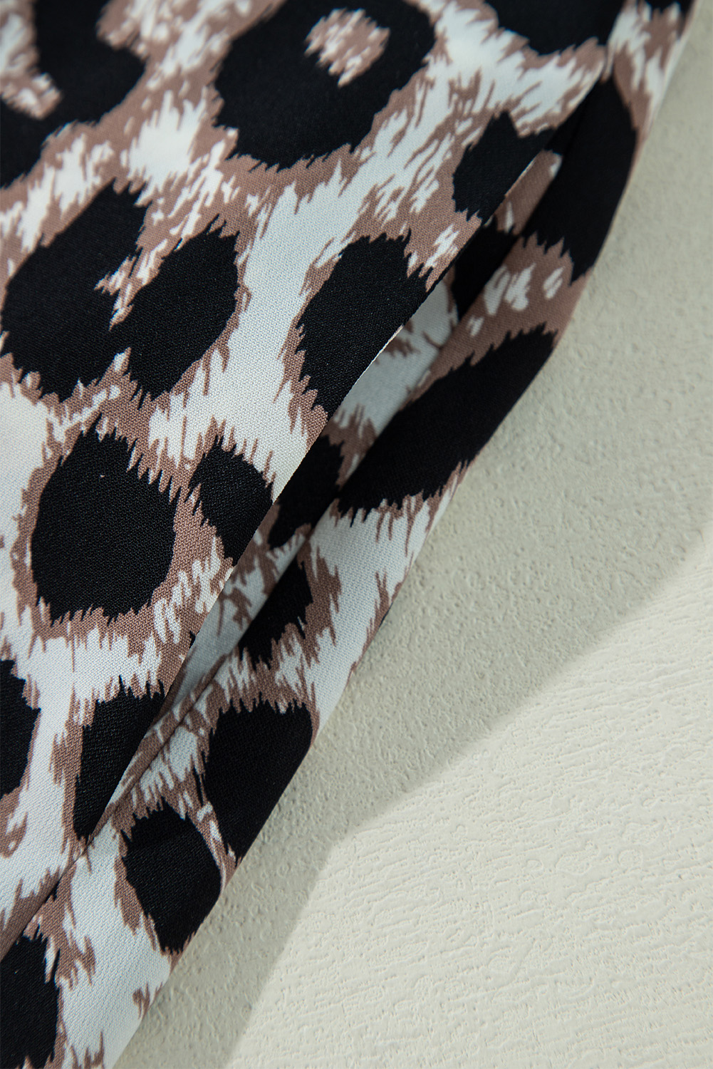 White Frill Mock Neck Sleeveless Tiered Floral Dress