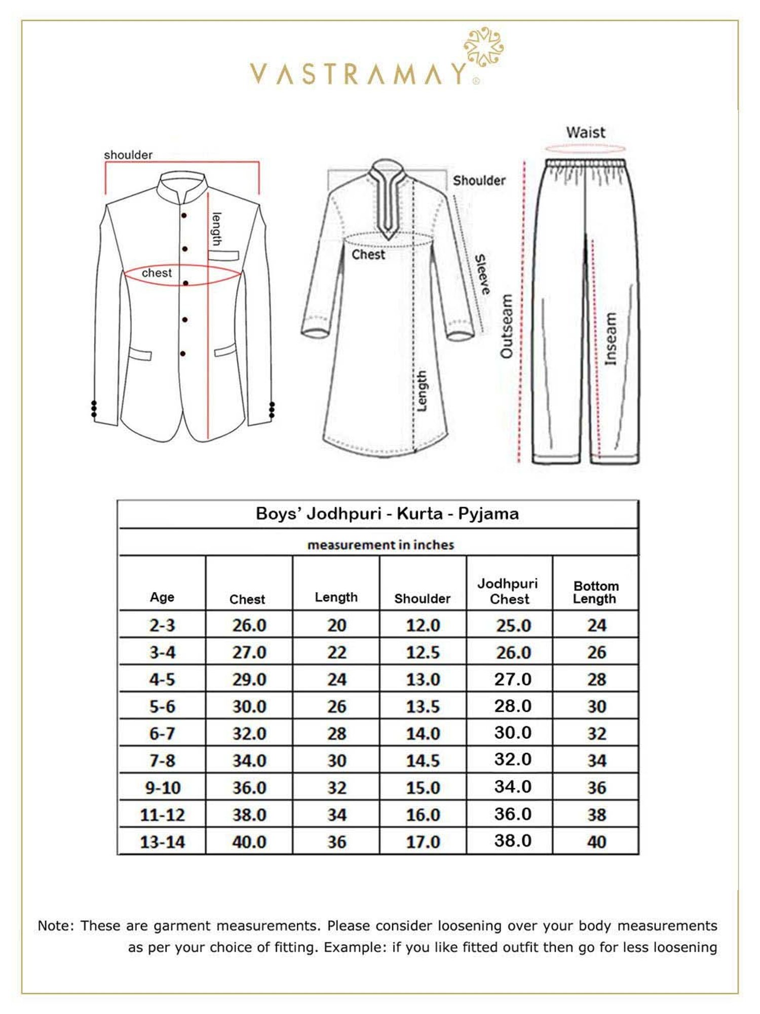 VASTRAMAY Boys Maroon Embroidery Full Sleeves Kurta Sets