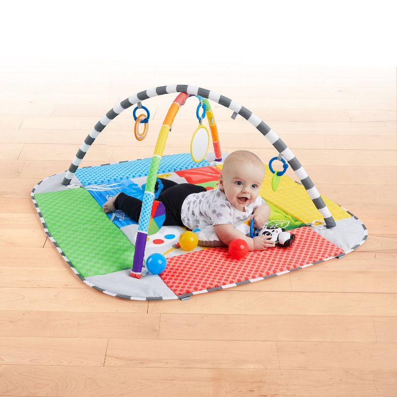 Baby Einstein Patch's 5-in-1 Activity Play Gym & Ball Pit -  Color Playspace