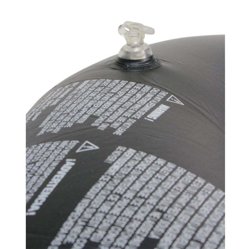 Swim Central Inflatable Black and White Monster Tire Inner Tube, 36-Inches