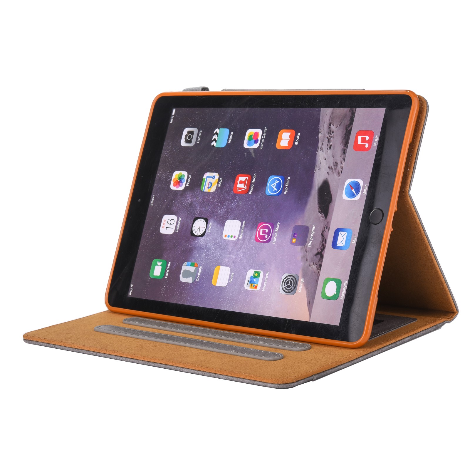 Case for iPad 9.7 2018 2017/iPad Air 2/iPad Air Case, Multiple Viewing Angles Stand Folio Smart Case Cover with Auto Wake/Sleep Feature Protective Case for Apple iPad 6th/5th Gen, iPad Air 1/2