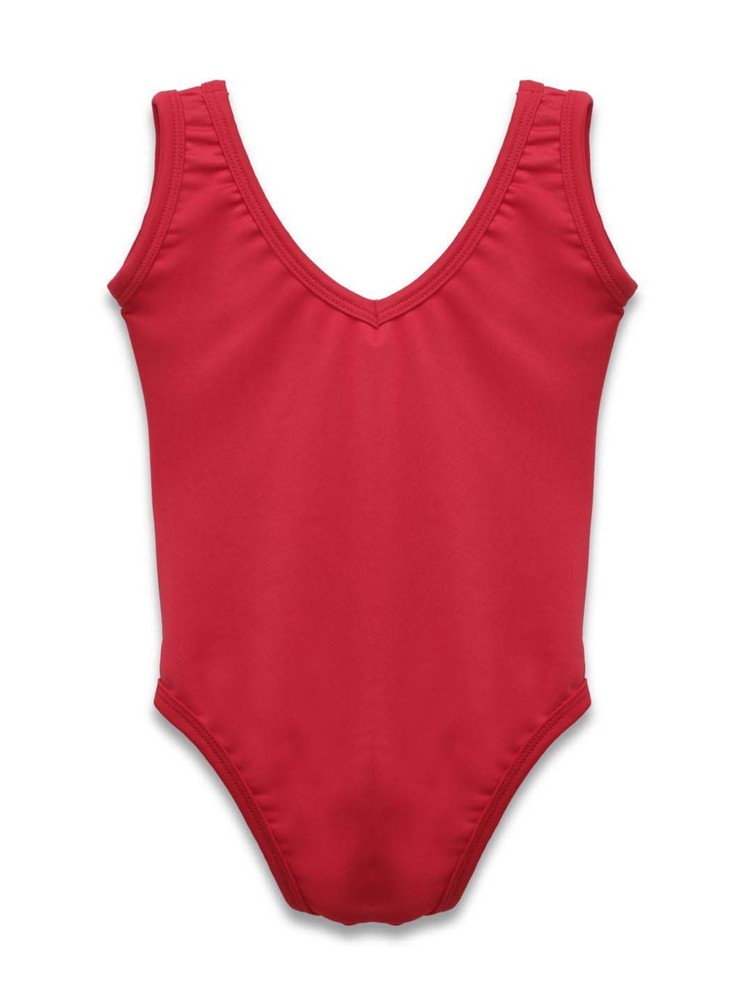 Cukoo Kids Red Printed Swimsuit