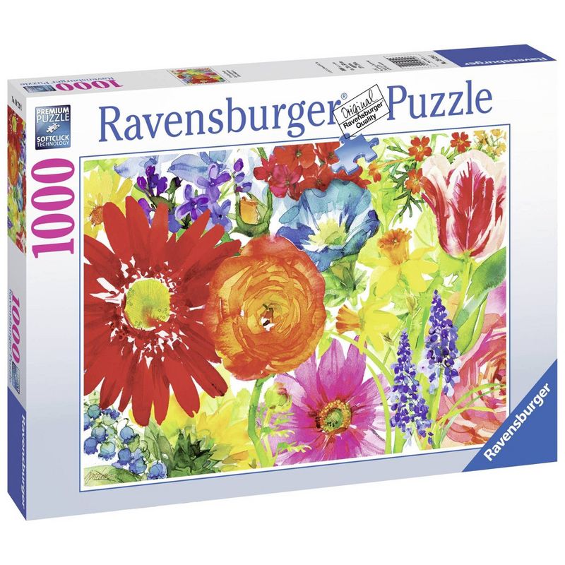 Ravensburger Abundant Blooms Jigsaw Puzzle - 1000pc