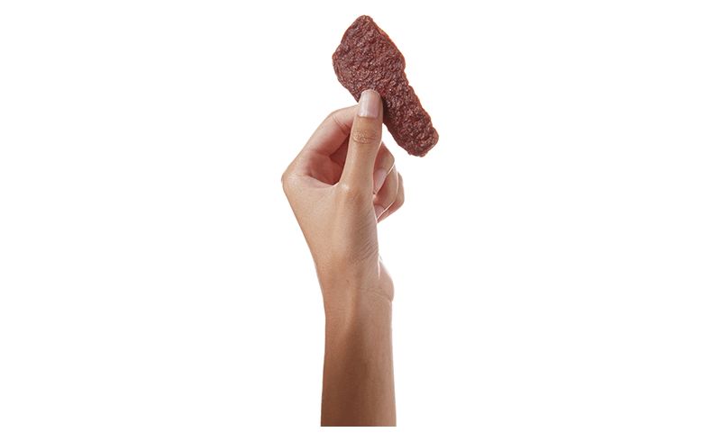 Nudges Beef Steak Jerky Cuts Natural Dog Treats - 16oz