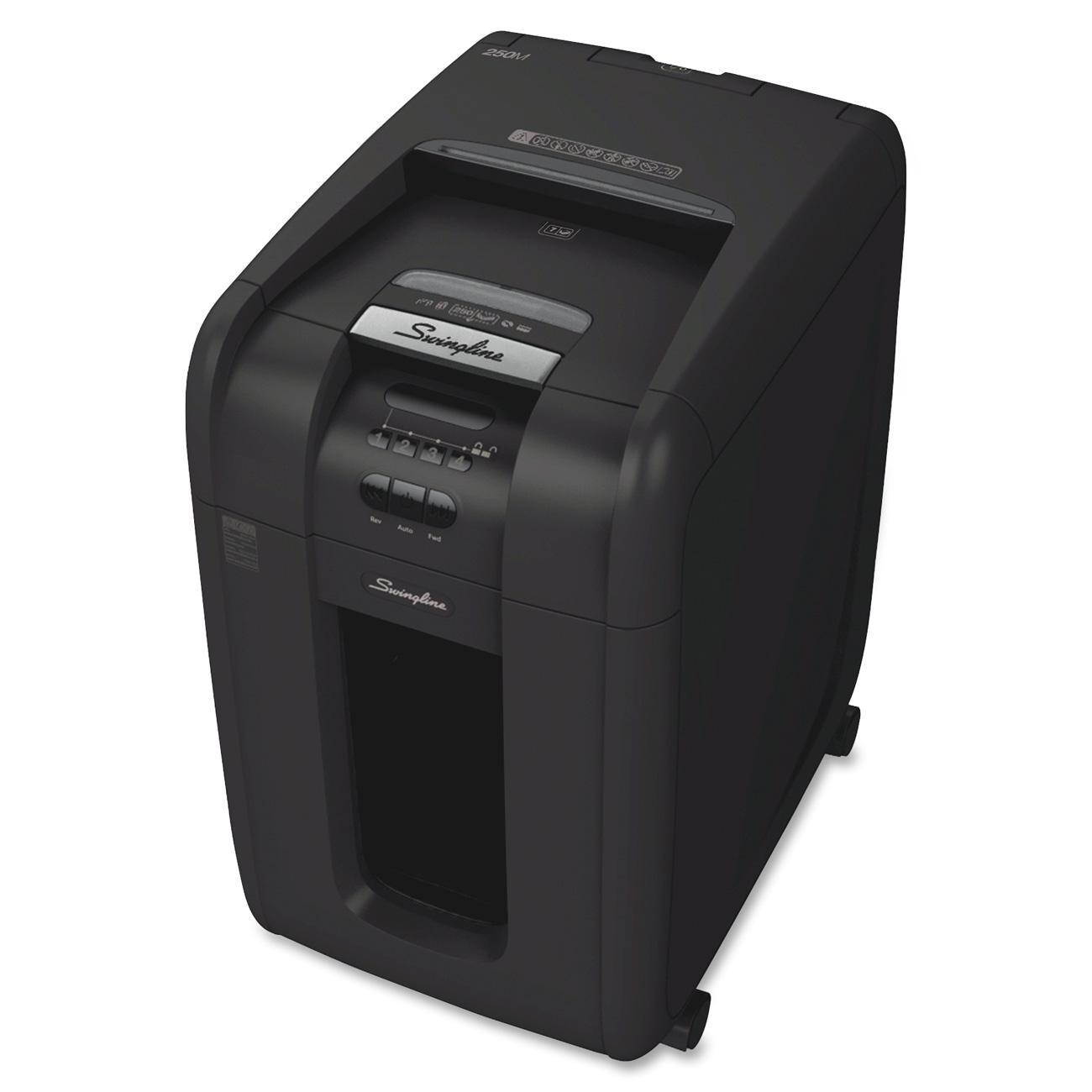 Paper Shredder, Auto Feed, 230 Sheet Capacity, Super Cross-Cut, 1-5 Users, Stack-and-Shred 230X (1757573)
