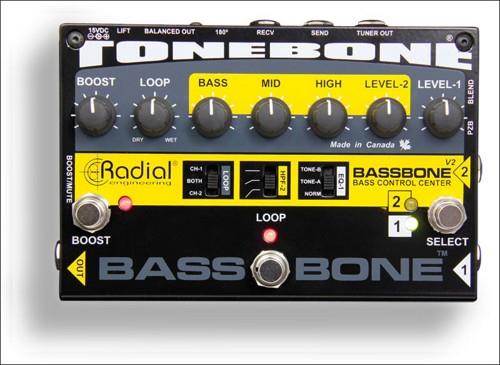 Radial Bassbone V2 Preamp & DI Box