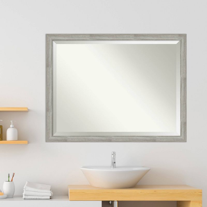 Rectangle Tripoli Vanity Bathroom Mirror Clear - Howard Elliott