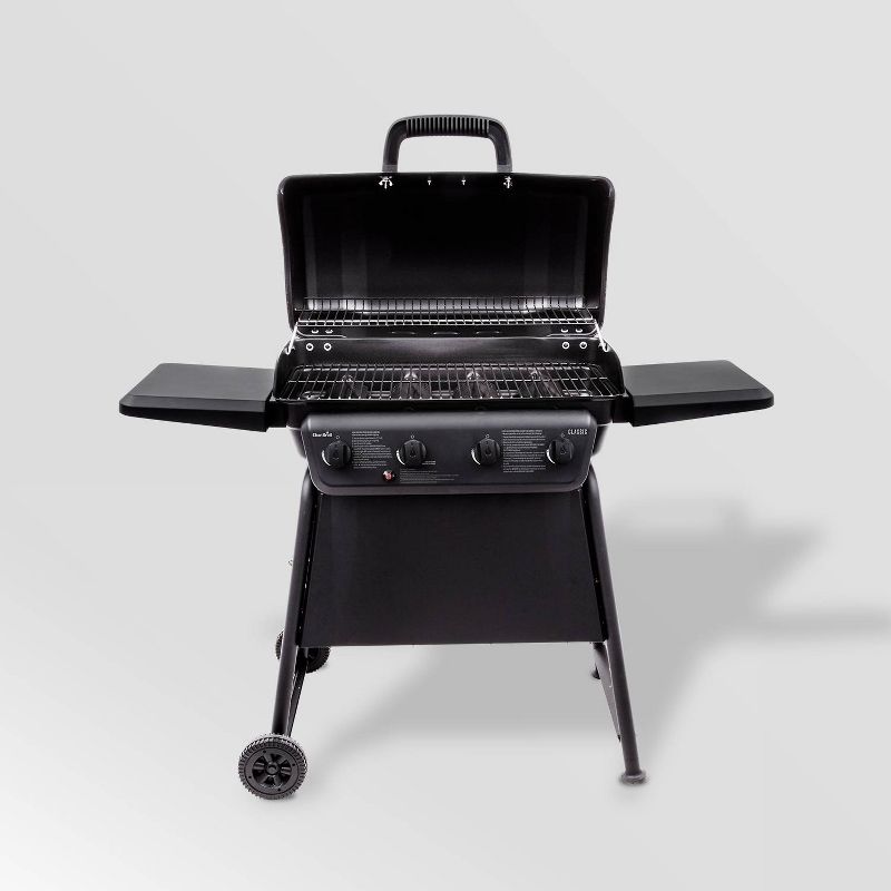 Char-Broil Classic 4-Burner 32,000 BTU Gas Grill 463874717 - Black