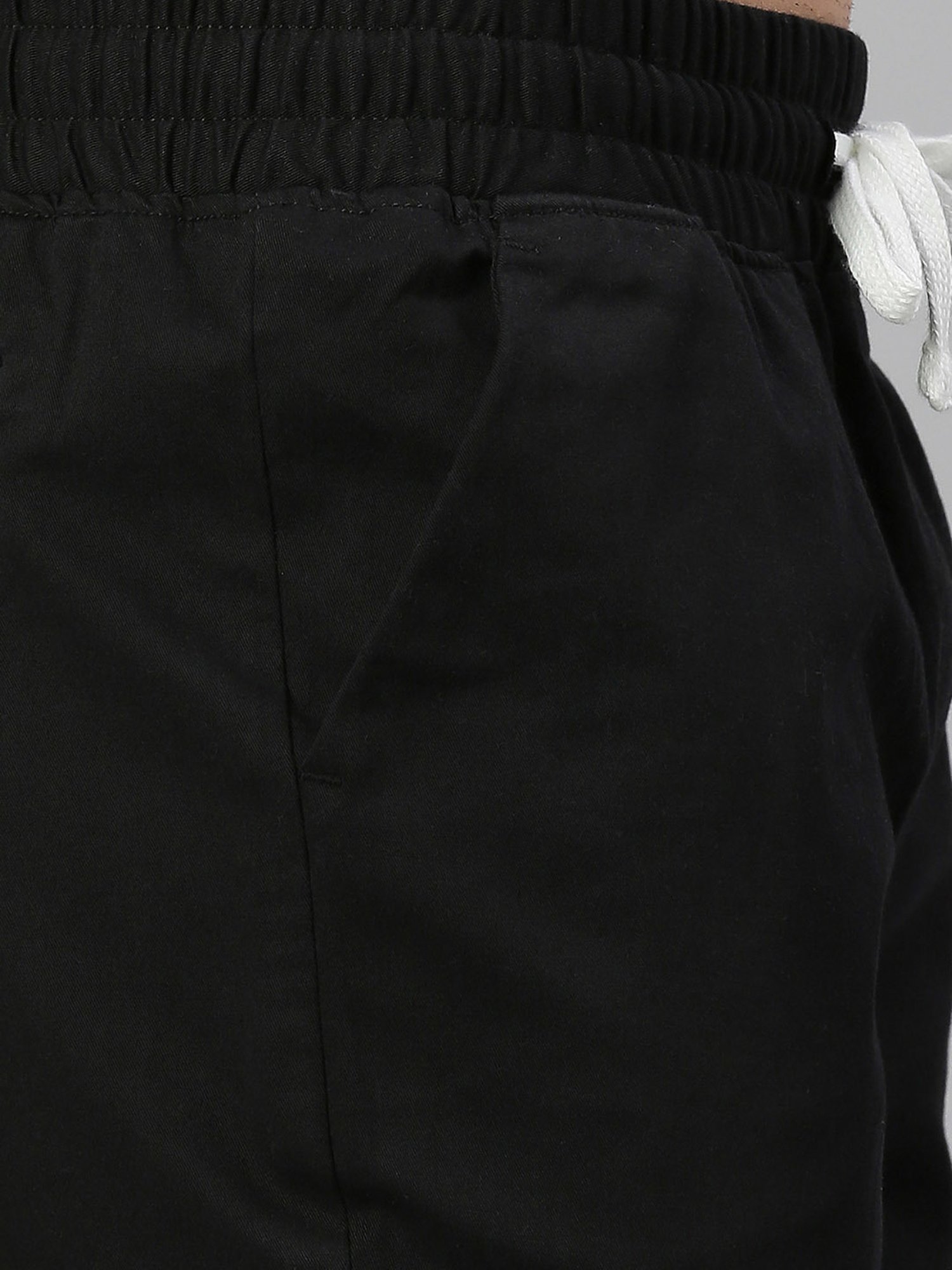 Thomas Scott Black Slim Fit Shorts