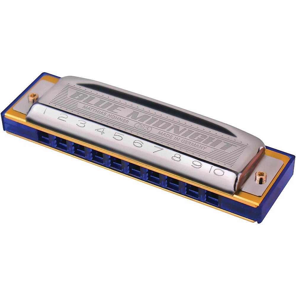 Hohner 595BL Blue Midnight Harmonica Key of C