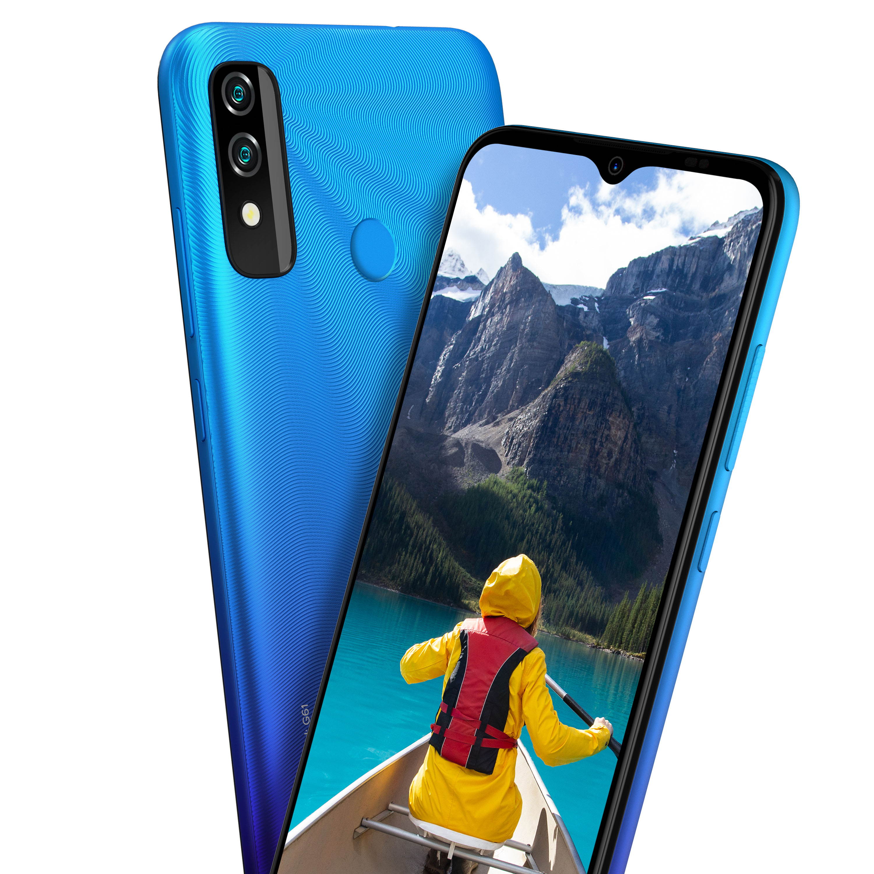 BLU G61 G0450WW 64GB Dual Sim GSM Unlocked Android Smartphone - Gradient Green