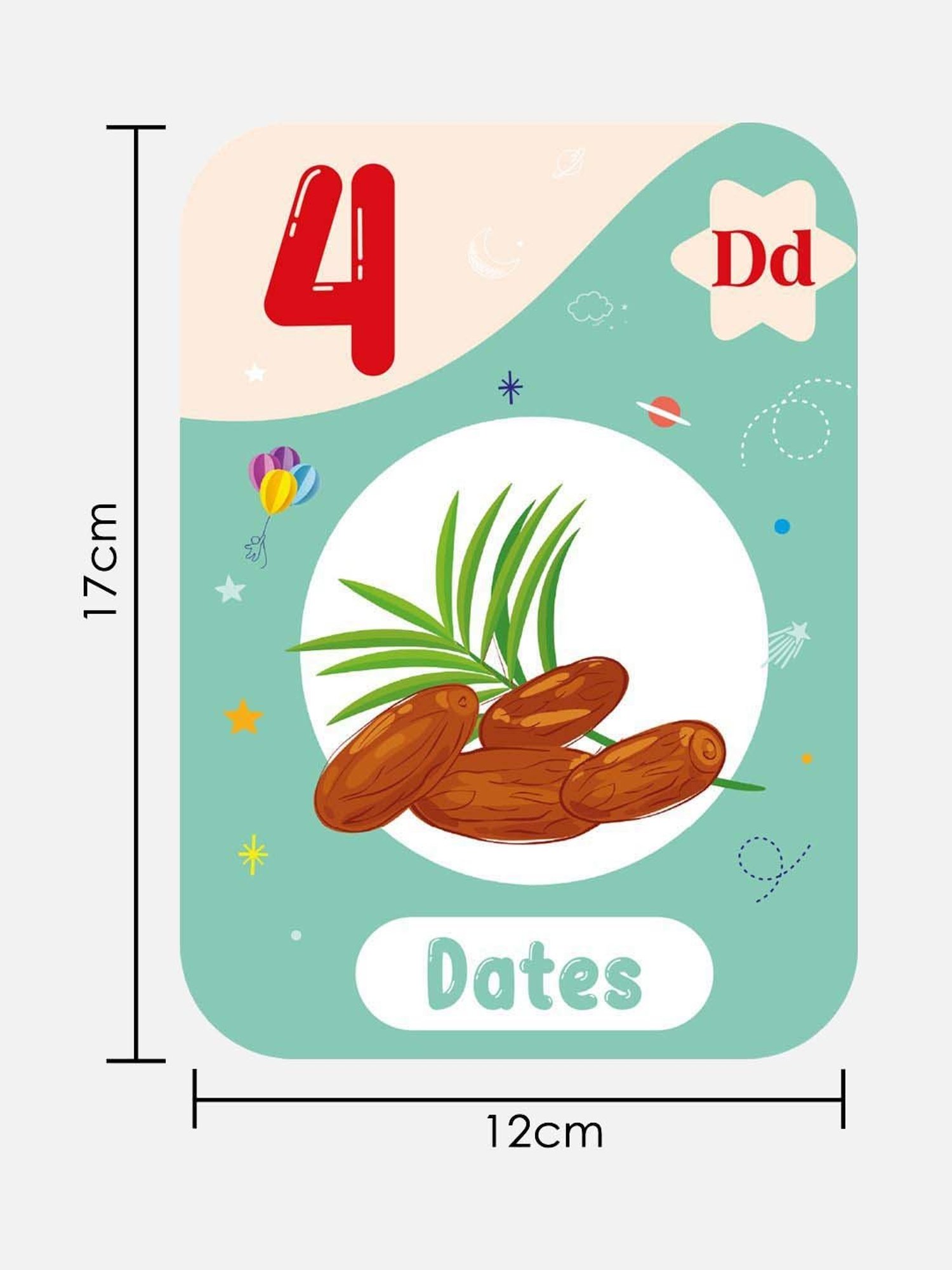 Baby Moo Kids Green Flash Cards