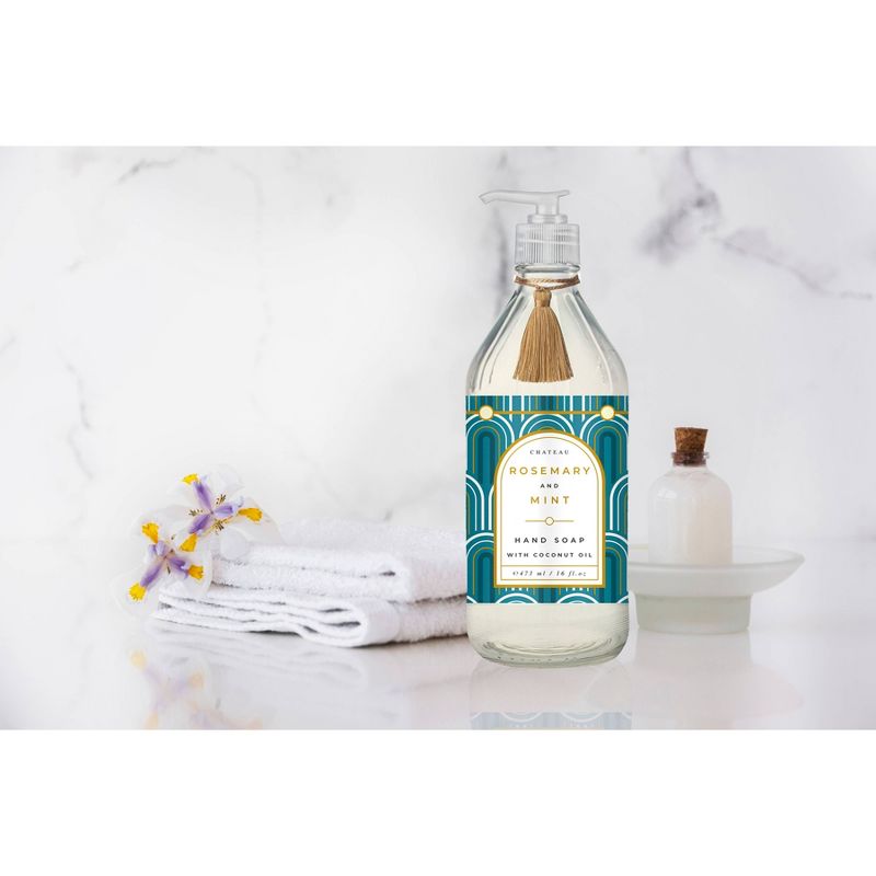 Chateau Hand Soap Rosemary and Mint - 16 fl oz