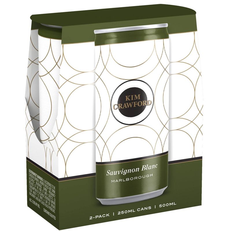 Kim Crawford Sauvignon Blanc White Wine - 2pk/250ml Cans