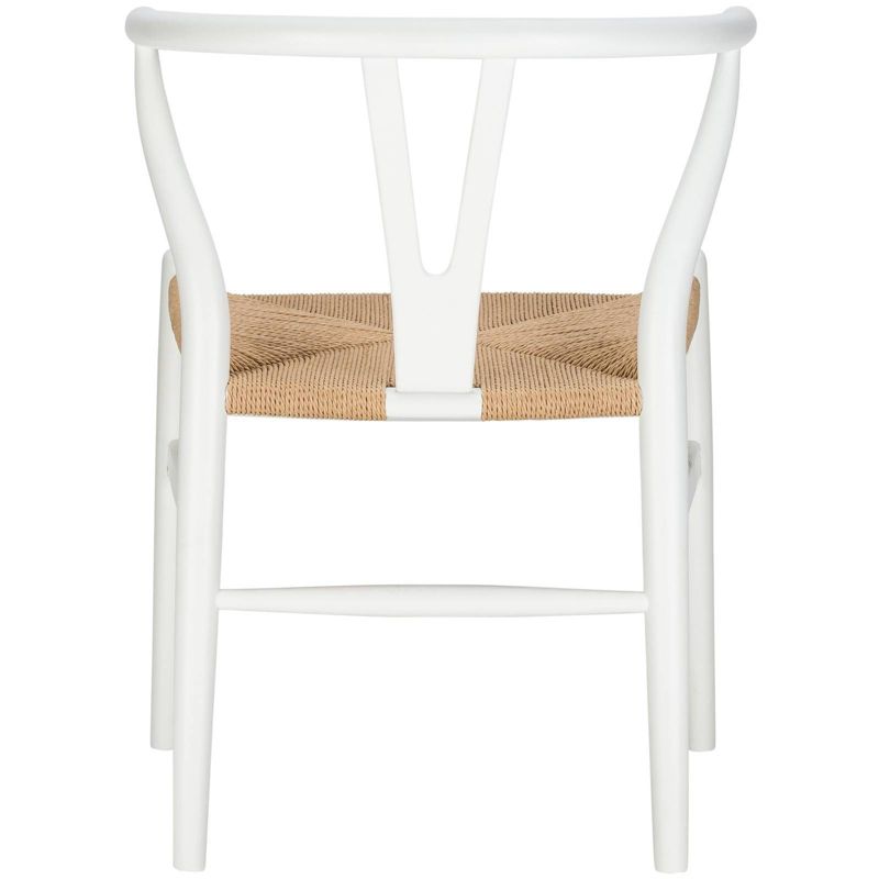 Set of 2 Alexa Weave Chair White - Poly & Bark