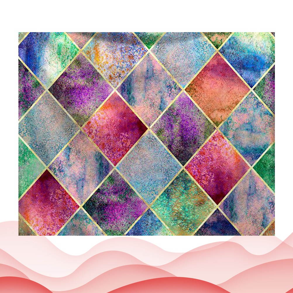 1pc Tapestry Cactus Printed Wall Hanging Backdrop Wall Blanket Mural for Home Dorm Studio (Red)