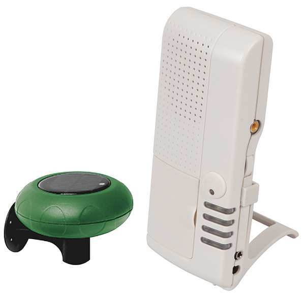 Safety Technology International Solar Wireless Driveway Monitor, AA Batt