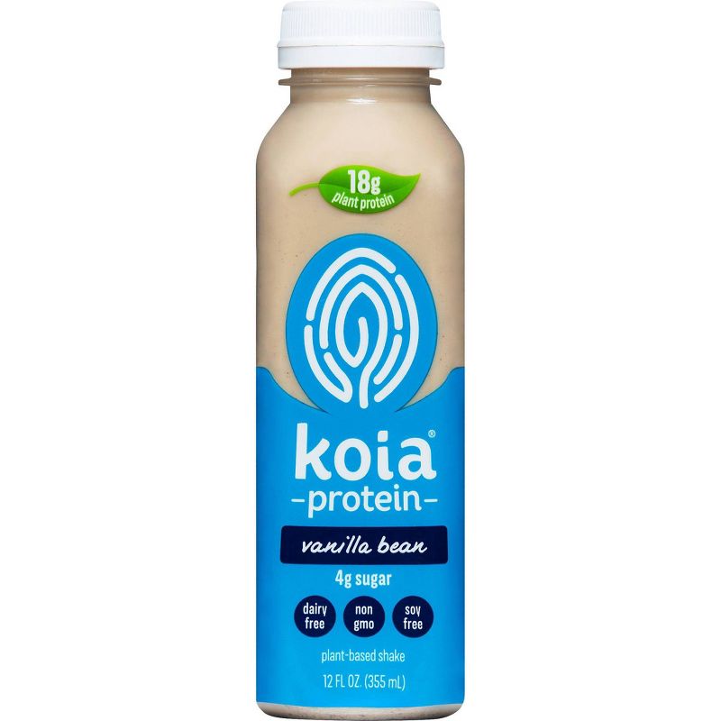 Koia Vanilla Bean Plant Powered Nutrition Drink - 12 fl oz