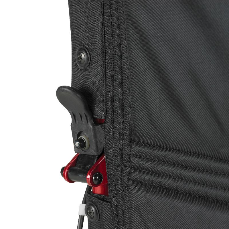 Drive Medical Lightweight Expedition Transport Wheelchair with Hand Brakes, Blue