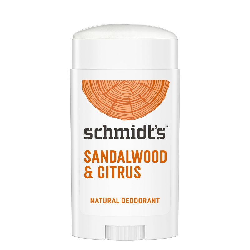 Schmidt's Sandalwood & Citrus Aluminum-Free Natural Deodorant Stick - 2.65oz
