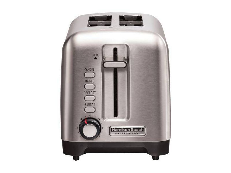 Hamilton Beach Professional 2-Slice Toaster - Silver