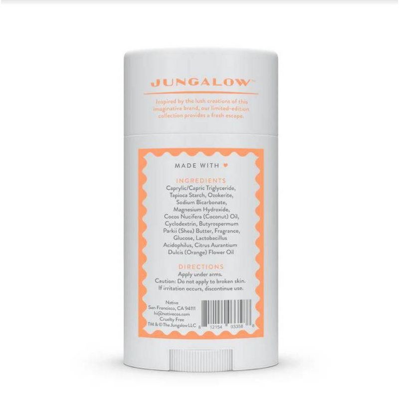 Native x Jungalow Tangerine & Citrus Blossom Deodorant for Women - 2.65oz