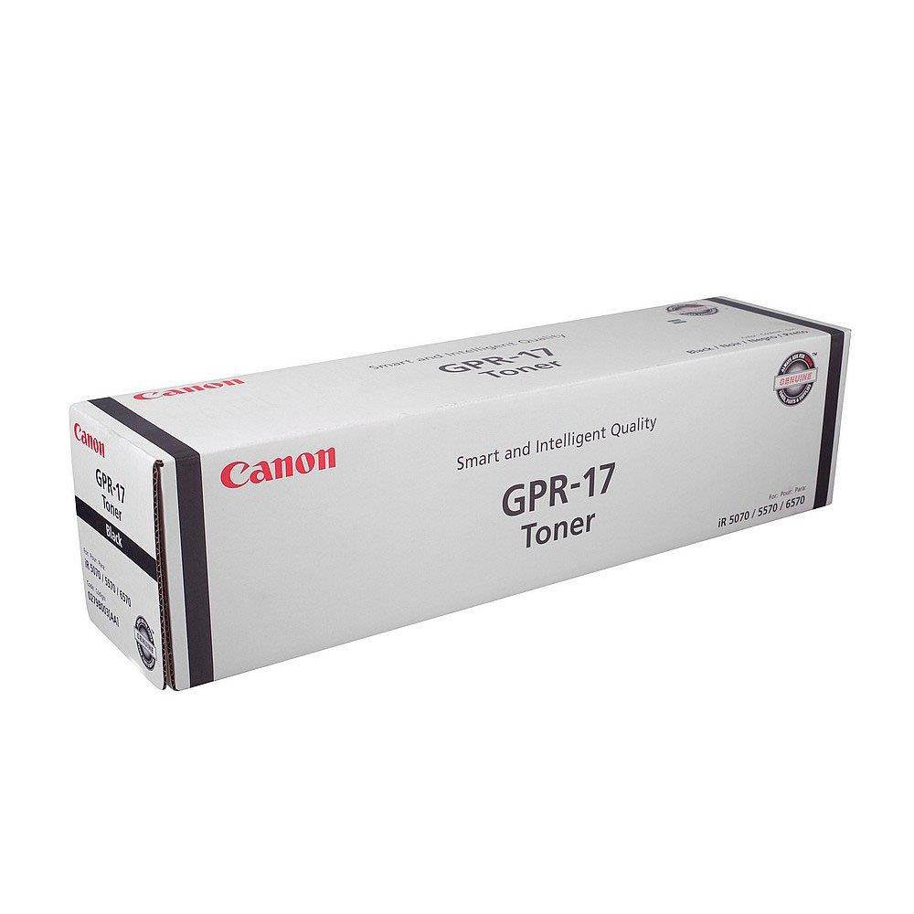 Canon (GPR-17) imageRUNNER 6570 Black OEM Toner Standard Yield (45,000 Yield)
