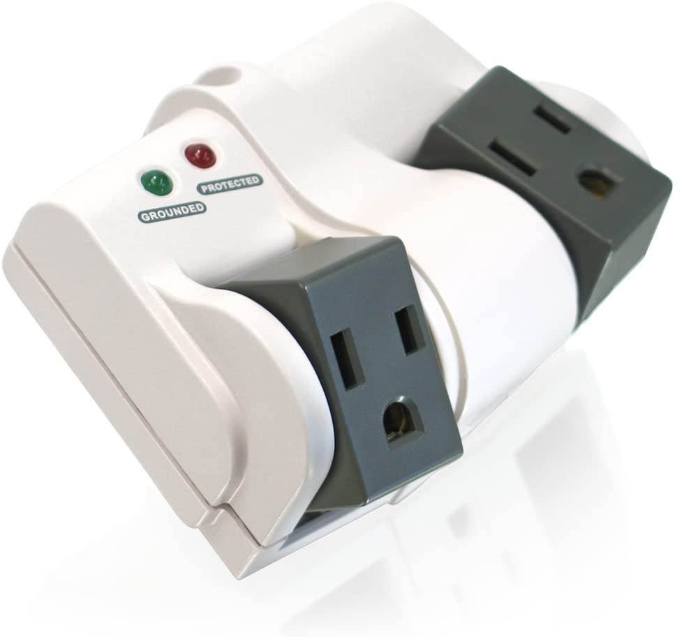 CTA Digital MI-R3135 3-Outlet Mini Surge Protector