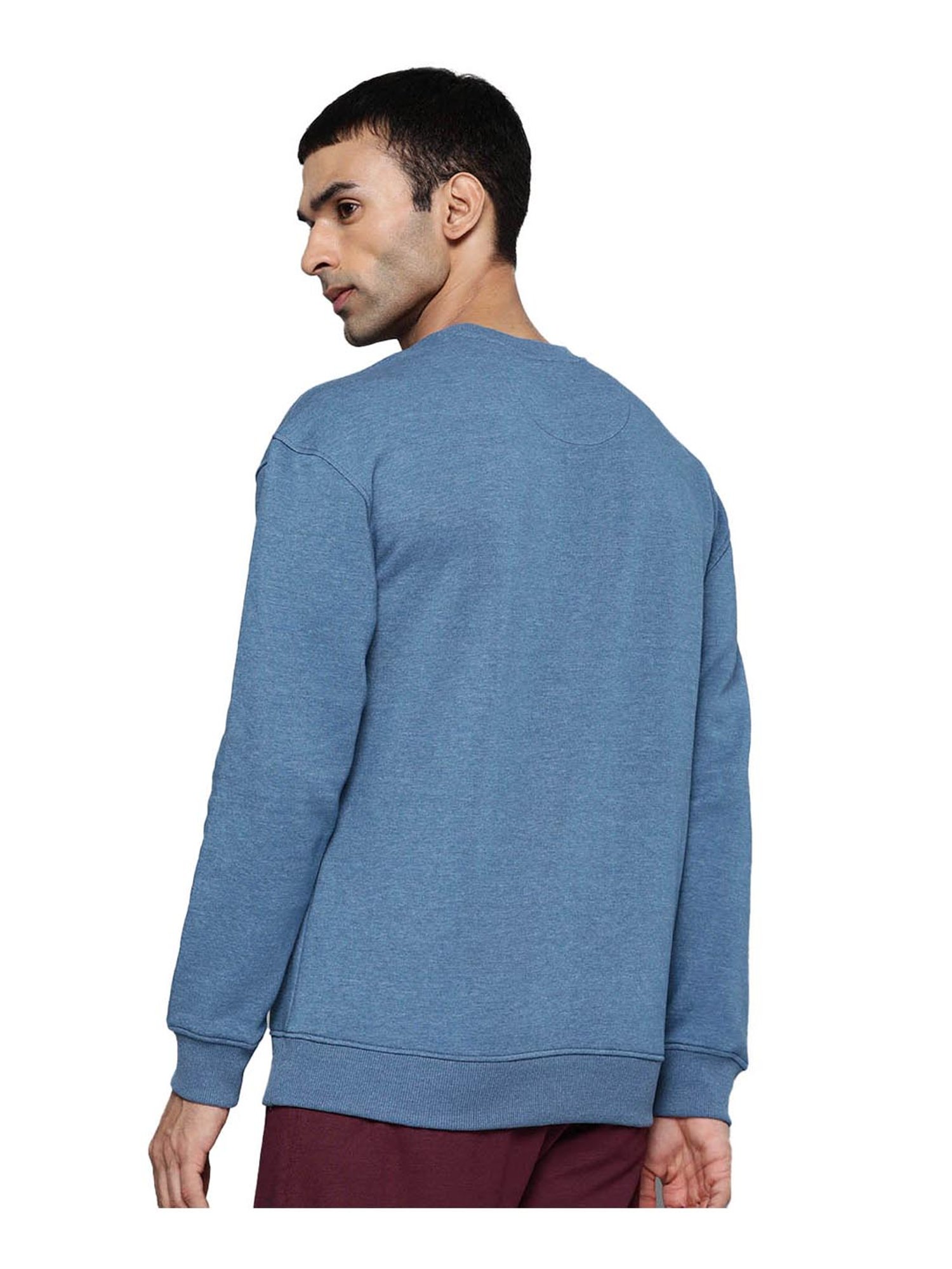 ALCIS Blue Printed Sweatshirt