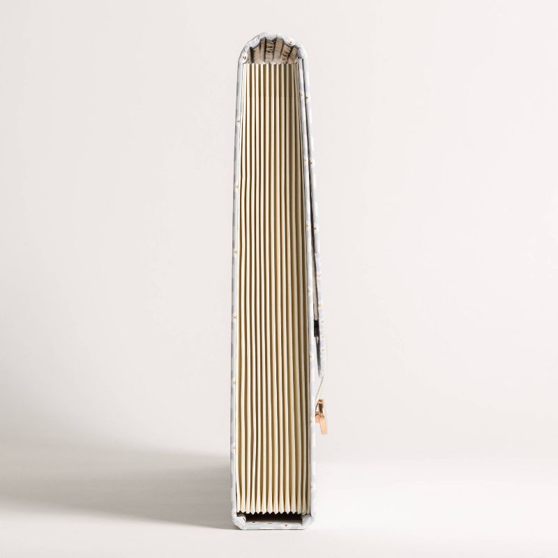 U Brands 13 Pocket Expanding File Blue