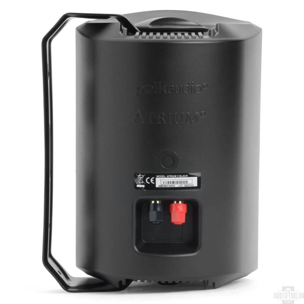 Polk Audio Atrium8 SDi High Performance All Weather Outdoor Loudspeaker with Dual Tweeters and PowerPort Bass Venting (White/Single)