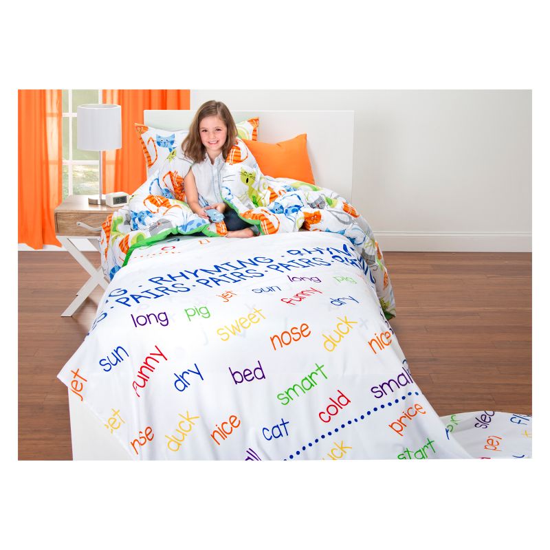 Educational Alphabet Sheet Set (Twin) - Learning Linens