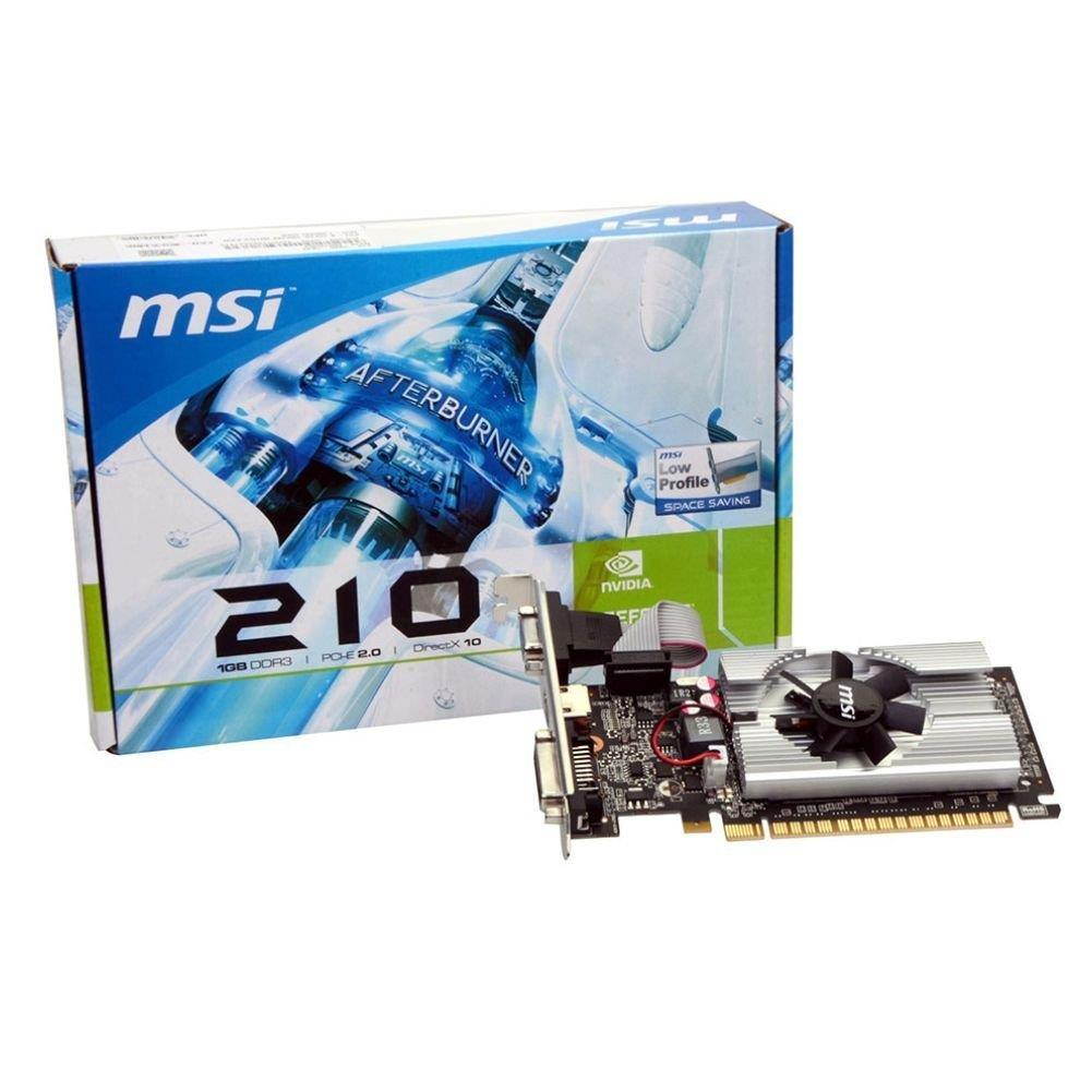 MSI Video N210-MD1G/D3 GeForce 210 1GB DDR3 (N210-MD1G/D3)