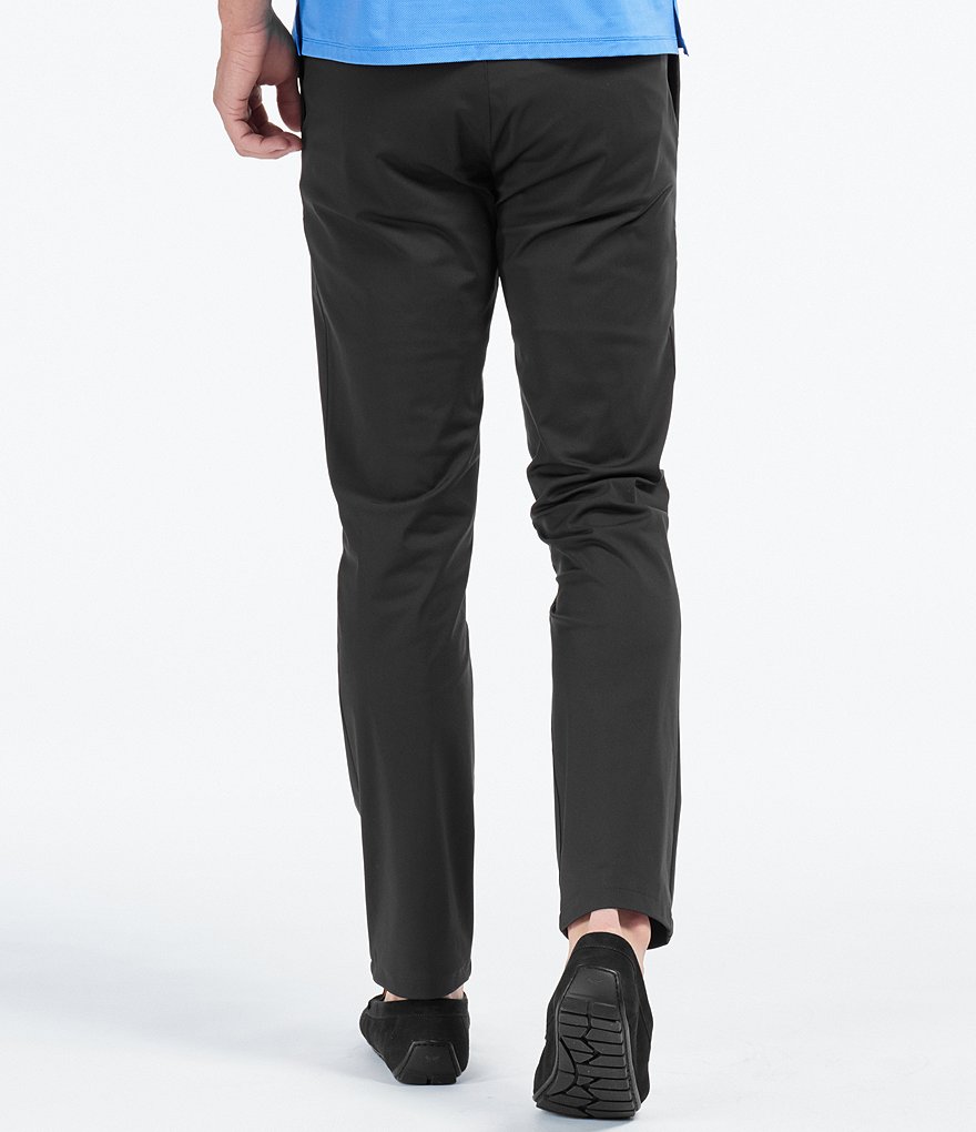 RHONE Slim-Fit Flat-Front Commuter Stretch Pants
