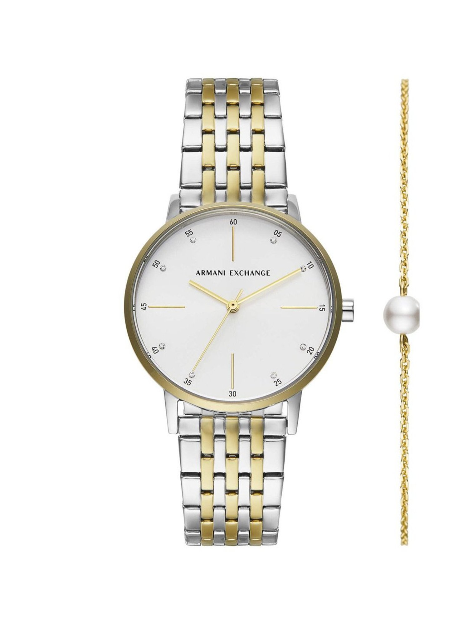 Armani Exchange AX7156SET Lola Analog Watch with Bracelet for Women