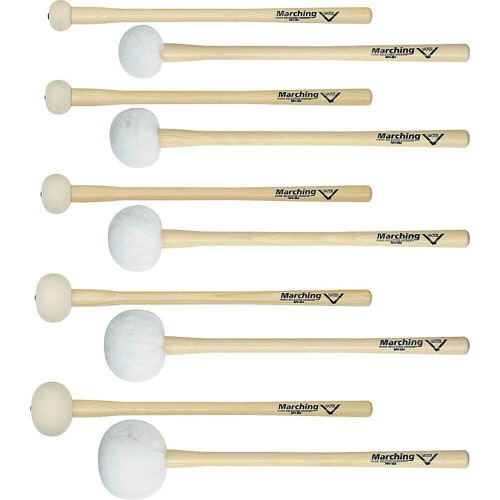 Vater MV-B1 Marching Bass Drum Mallet Pair