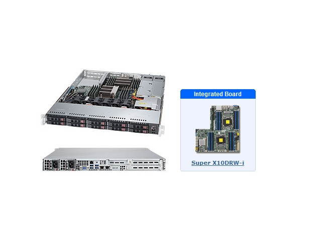 SuperMicro SYS-1028R-WTR 1U Server with X10DRW-i Motherboard