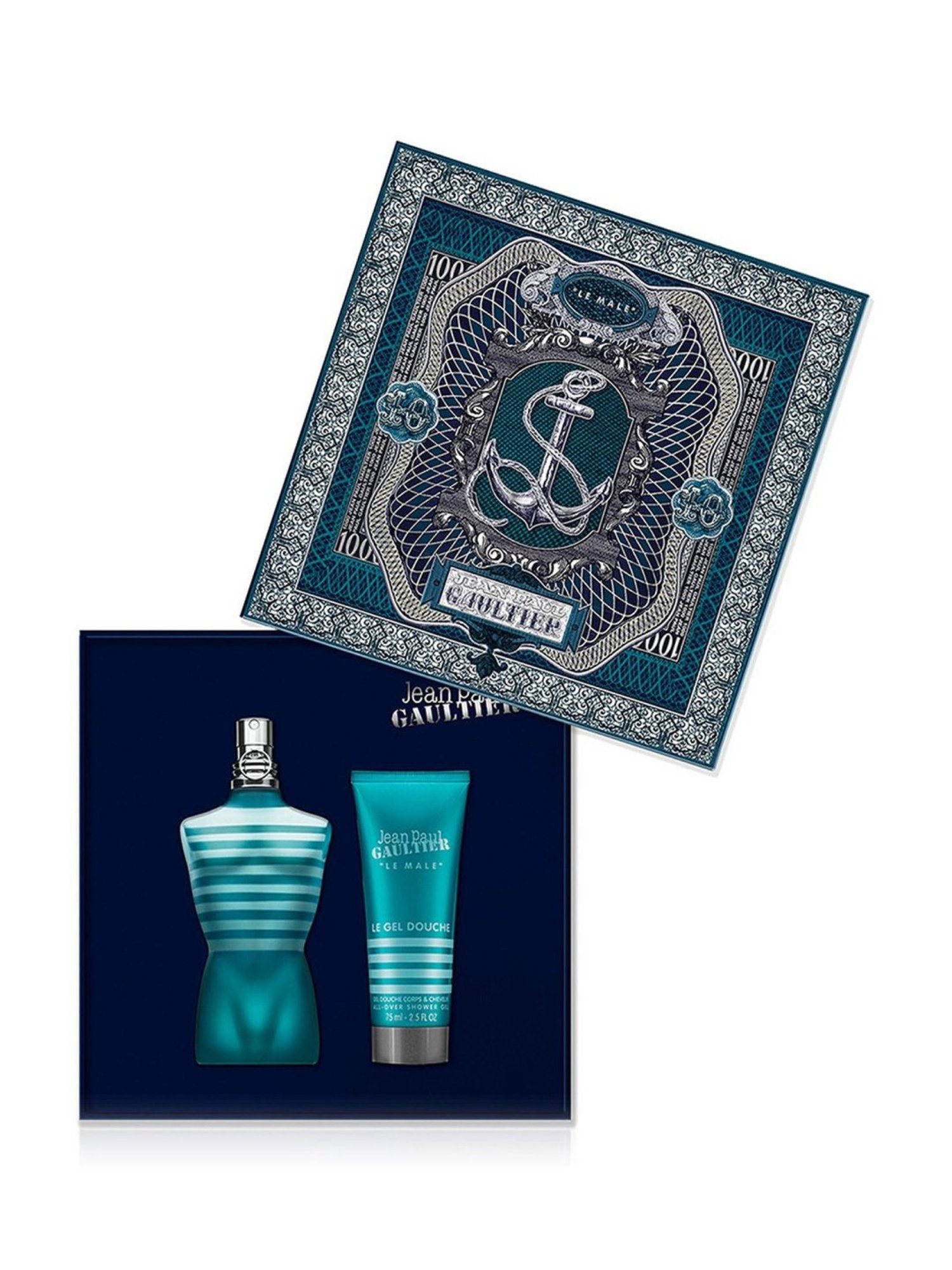 Jean Paul Gaultier Le Male Eau de Toilette & All Over Shower Gel Combo