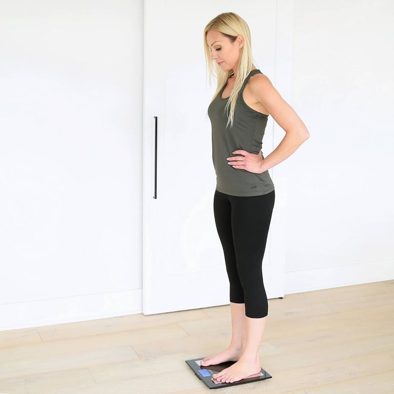 Goal Tracking Body Composition Bath Scale Black- Escali