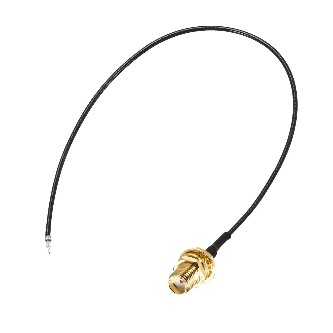 BJC RG-6 Coaxial Cable, 50 Foot, Black; Broadcast Quality Coax, Assembled in ...