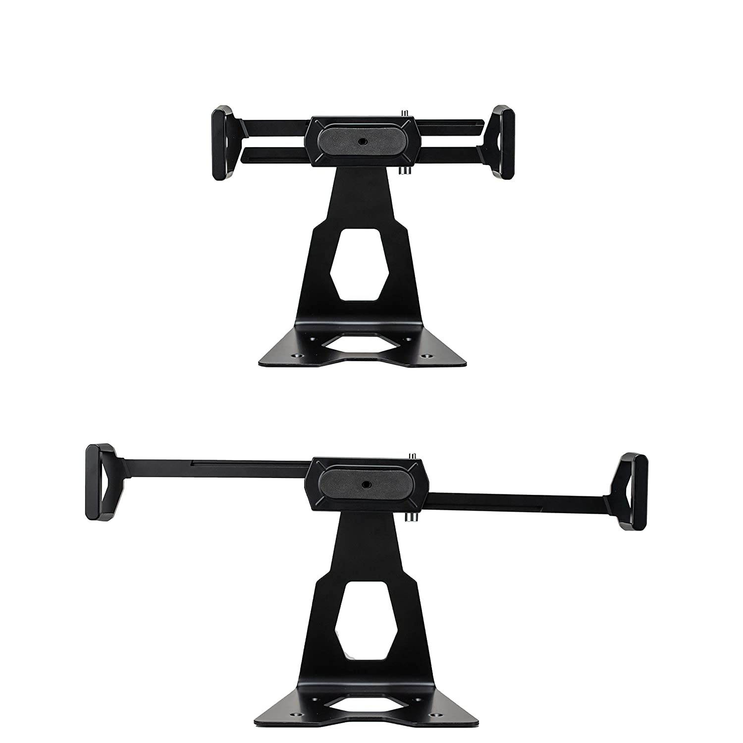 CTA Digital: Universal Case-Compatible Security Kiosk Stand for 7-13-Inch Tablets, Black