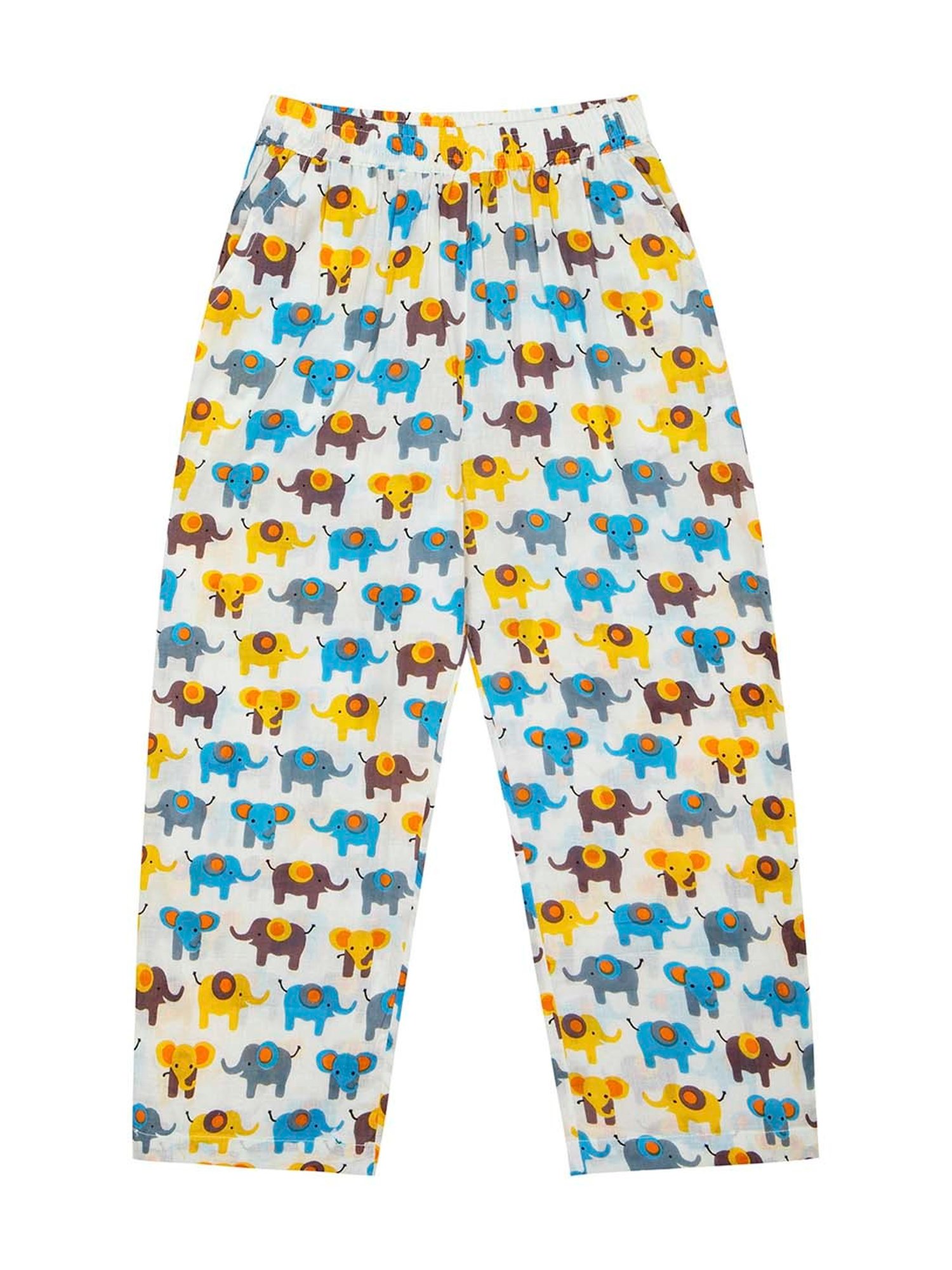 Budding Bees Boys Multicolor Cotton Printed Full Sleeves Shirt Set