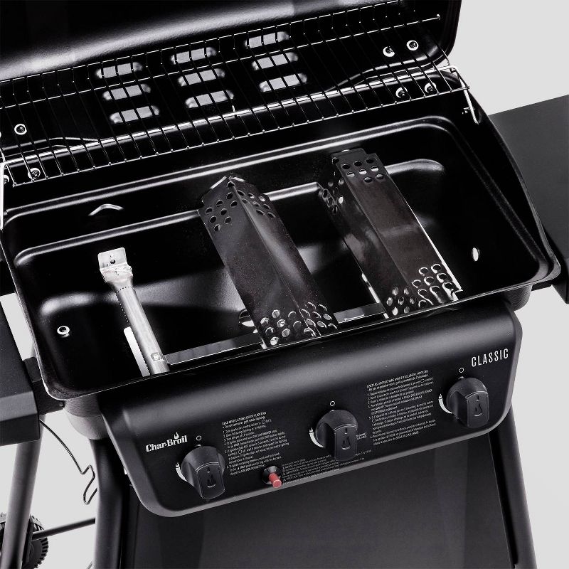Char-Broil Classic 3-Burner 30,000 BTU Gas Grill 463773717 - Black