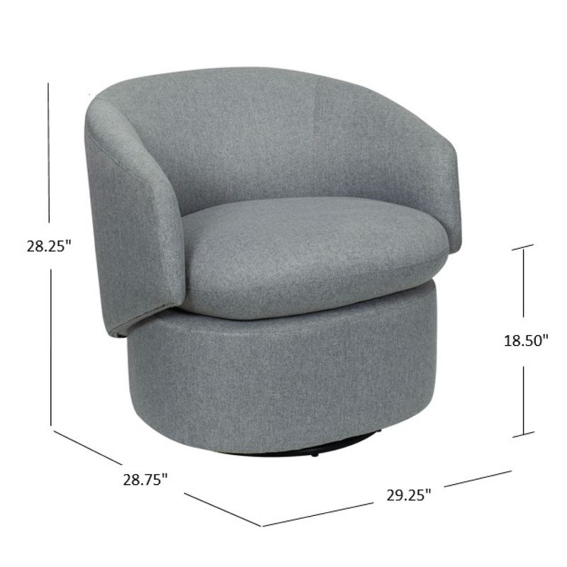 eLuxury Cocoon Swivel Chair