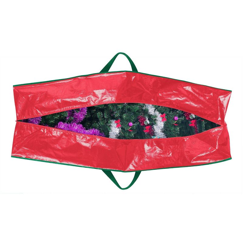 Elf Stor Set of 2 7.5' Christmas Tree Bags Large Red