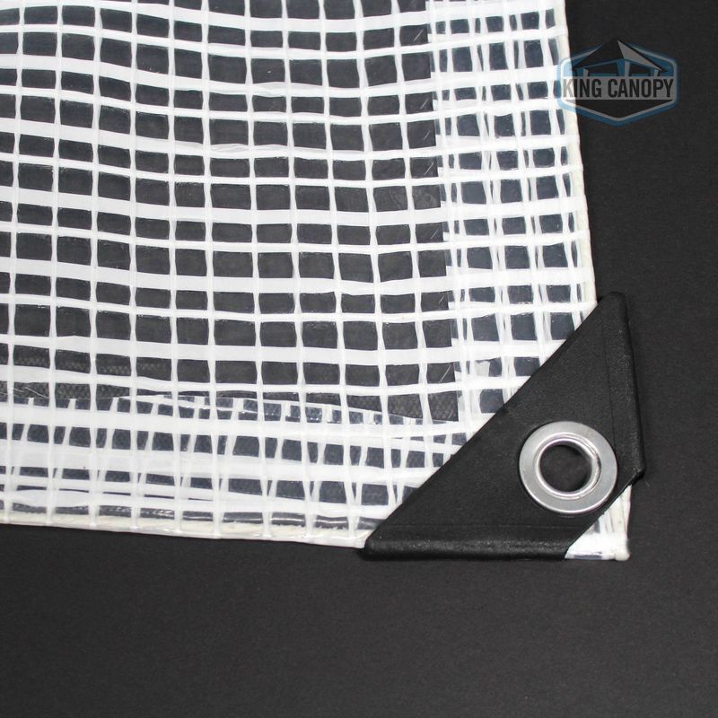 King Canopy 20'x20' Clear Poly Tarp